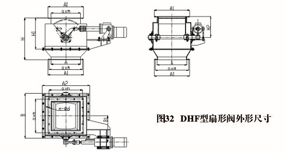 DHF型扇（?。┬伍y門(圖1)